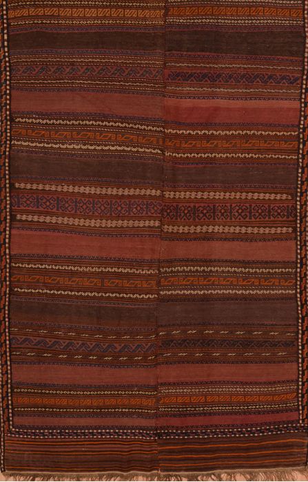 Kilim Brown Flat Woven 55 X 95 Area Rug 100-109332 Image 0