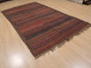 Kilim Brown Flat Woven 55 X 95 Area Rug 100-109332 Thumb 3