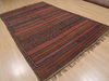 Kilim Brown Flat Woven 55 X 95 Area Rug 100-109332 Thumb 6