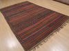 Kilim Brown Flat Woven 55 X 95  Area Rug 100-109332 Thumb 6