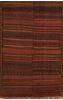 Kilim Brown Flat Woven 55 X 95  Area Rug 100-109332 Thumb 0