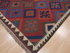 Kilim Red Flat Woven 81 X 97 Area Rug 100-109333 Thumb 9