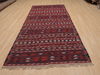 Kilim Red Runner Flat Woven 46 X 98 Area Rug 100-109337 Thumb 1