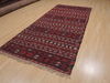 Kilim Red Runner Flat Woven 46 X 98 Area Rug 100-109337 Thumb 2