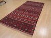 Kilim Red Runner Flat Woven 46 X 98 Area Rug 100-109337 Thumb 5