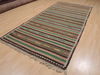 Kilim Green Runner Flat Woven 41 X 103  Area Rug 100-109338 Thumb 1