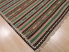 Kilim Green Runner Flat Woven 41 X 103  Area Rug 100-109338 Thumb 9