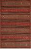 Kilim Red Flat Woven 51 X 95  Area Rug 100-109339 Thumb 0