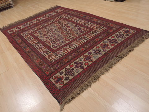 Kilim Red Flat Woven 61 X 811 Area Rug 100-109340 Image 4