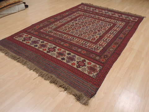 Kilim Red Flat Woven 61 X 811 Area Rug 100-109340 Image 6