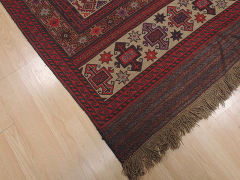 Kilim Red Flat Woven 61 X 811 Area Rug 100-109340 Image 7