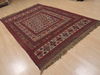 Kilim Red Flat Woven 61 X 811  Area Rug 100-109340 Thumb 4