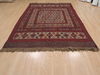 Kilim Red Flat Woven 61 X 811  Area Rug 100-109340 Thumb 5