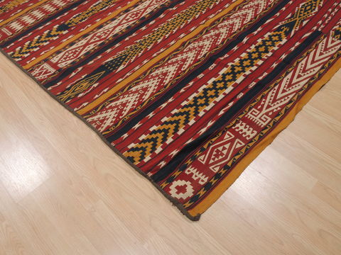 Kilim Red Flat Woven 62 X 132 Area Rug 100-109341 Image 8