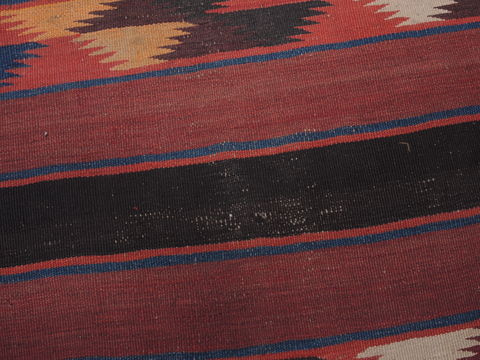 Kilim Red Flat Woven 63 X 132 Area Rug 100-109342 Image 8