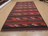 Kilim Red Flat Woven 63 X 132  Area Rug 100-109342 Thumb 1