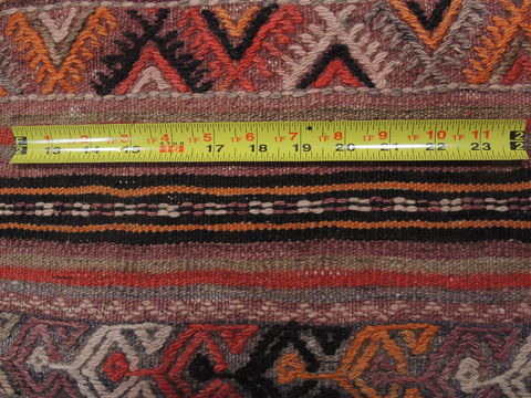 Kilim Red Runner Flat Woven 52 X 100 Area Rug 100-109344 Image 18