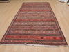 Kilim Red Runner Flat Woven 52 X 100 Area Rug 100-109344 Thumb 4