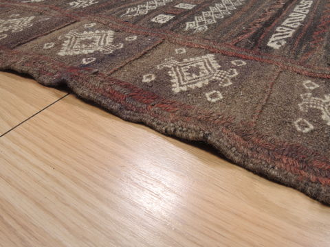 Kilim Blue Flat Woven 54 X 92 Area Rug 100-109345 Image 10