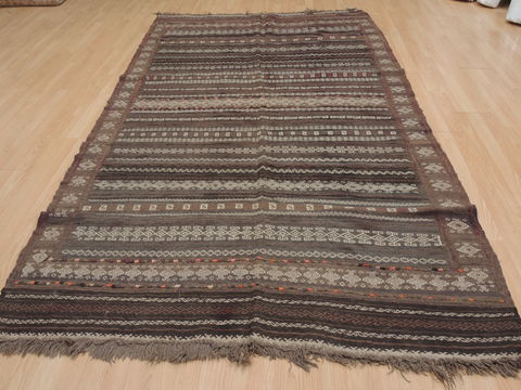 Kilim Blue Flat Woven 54 X 92 Area Rug 100-109345 Image 15