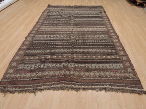 Kilim Blue Flat Woven 54 X 92 Area Rug 100-109345 Image 1