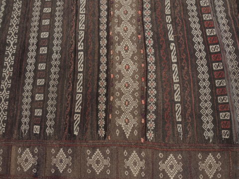 Kilim Blue Flat Woven 54 X 92 Area Rug 100-109345 Image 7