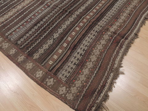 Kilim Blue Flat Woven 54 X 92 Area Rug 100-109345 Image 8