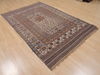 Kilim Brown Flat Woven 48 X 77 Area Rug 100-109346 Thumb 3