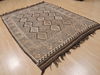 Kilim Brown Flat Woven 63 X 92 Area Rug 100-109348 Thumb 3