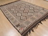 Kilim Brown Flat Woven 63 X 92 Area Rug 100-109348 Thumb 5