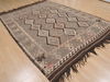 Kilim Brown Flat Woven 63 X 92  Area Rug 100-109348 Thumb 5