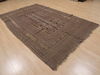 Kilim Brown Hand Knotted 57 X 810  Area Rug 100-109351 Thumb 3