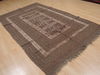 Kilim Brown Hand Knotted 57 X 810  Area Rug 100-109351 Thumb 6