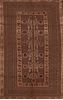 Kilim Brown Hand Knotted 57 X 810  Area Rug 100-109351 Thumb 0