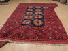 Khan Mohammadi Blue Hand Knotted 84 X 114  Area Rug 100-109353 Thumb 16
