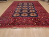 Khan Mohammadi Blue Hand Knotted 84 X 114 Area Rug 100-109353 Thumb 4