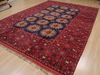 Khan Mohammadi Blue Hand Knotted 84 X 114  Area Rug 100-109353 Thumb 5