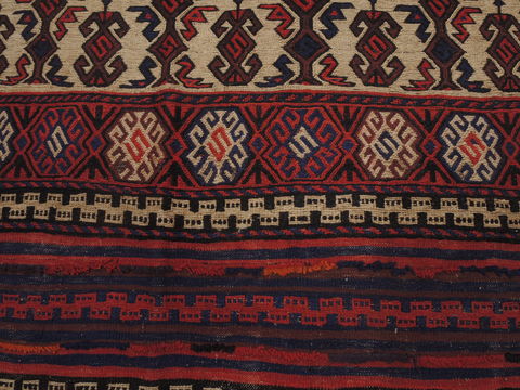 Kilim Red Flat Woven 62 X 90 Area Rug 100-109354 Image 7
