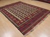 Kilim Red Flat Woven 62 X 90 Area Rug 100-109354 Thumb 12
