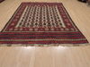 Kilim Red Flat Woven 62 X 90 Area Rug 100-109354 Thumb 1