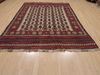 Kilim Red Flat Woven 62 X 90  Area Rug 100-109354 Thumb 1