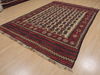 Kilim Red Flat Woven 62 X 90  Area Rug 100-109354 Thumb 2