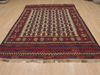 Kilim Red Flat Woven 62 X 90 Area Rug 100-109354 Thumb 4