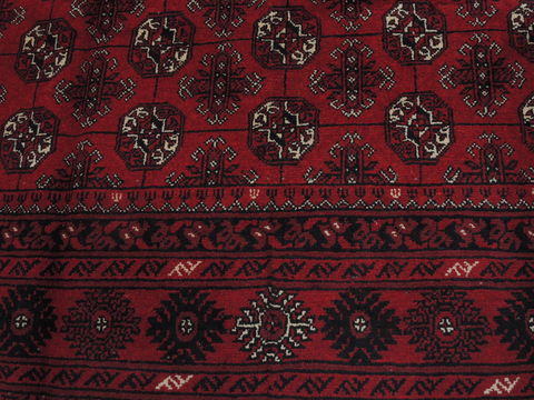 Khan Mohammadi Red Hand Knotted 84 X 111 Area Rug 100-109355 Image 11