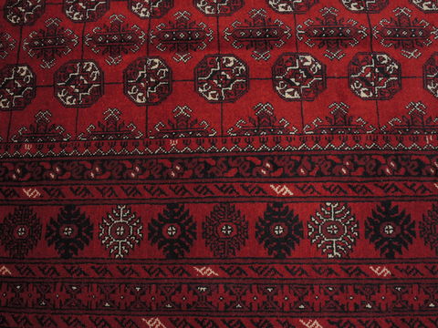 Khan Mohammadi Red Hand Knotted 84 X 111 Area Rug 100-109355 Image 14