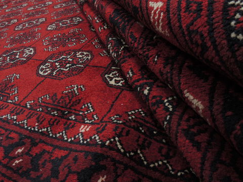 Khan Mohammadi Red Hand Knotted 84 X 111 Area Rug 100-109355 Image 18