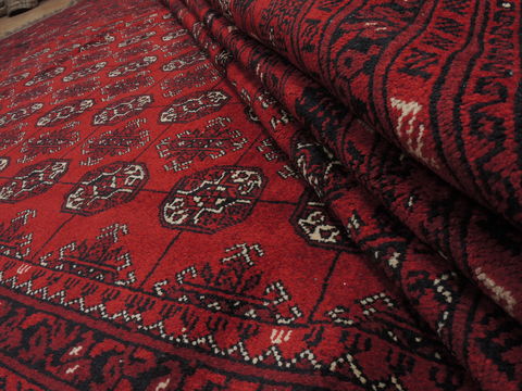 Khan Mohammadi Red Hand Knotted 84 X 111 Area Rug 100-109355 Image 19