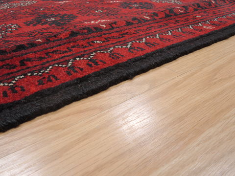 Khan Mohammadi Red Hand Knotted 84 X 111 Area Rug 100-109355 Image 23