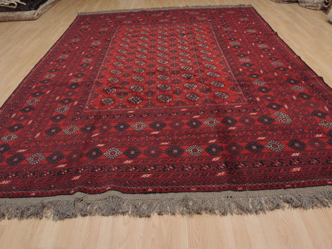 Khan Mohammadi Red Hand Knotted 84 X 111 Area Rug 100-109355 Image 3