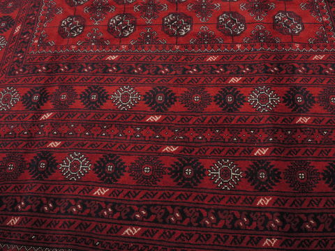 Khan Mohammadi Red Hand Knotted 84 X 111 Area Rug 100-109355 Image 7